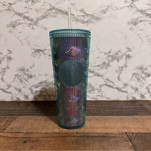 Starbucks Spring 2022 Iridescent Mermaid Scale Venti Tumbler, 24 oz